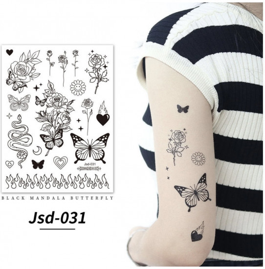 Набор временных татуировок