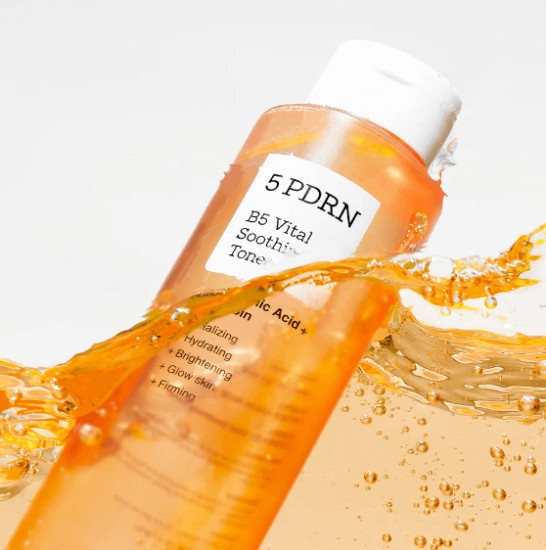 Успокаивающий тоник для лица с ПДРН и пантенолом «5 PDRN B5 Vital Soothing Toner»