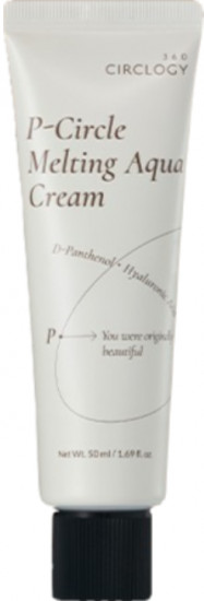 Глубоко увлажняющий крем для лица с ледниковой водой и 8 видами гиалуроновой кислоты «P-Circle Melting Aqua Cream»