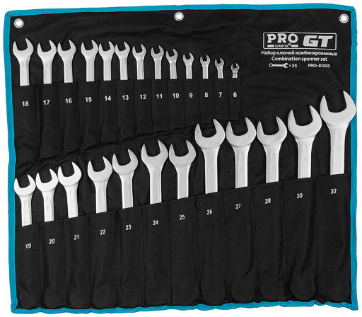 Набор ключей комбинированных