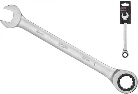 Ключ комбинированный  трещоточный «Pro»