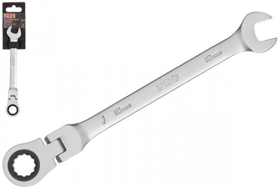 Ключ комбинированный  трещоточный «Pro»