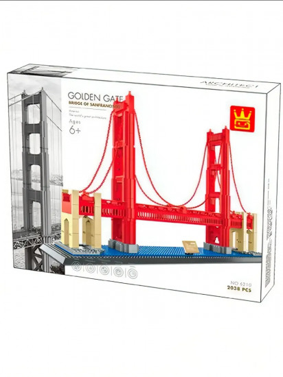 Конструктор пластиковый «Мост. Золотые ворота»