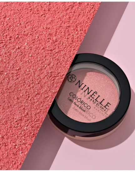 Румяна для лица сатиновые «Colorico», оттенок 407 Золотисто-розовый