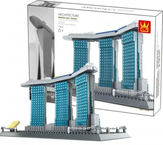 Конструктор пластиковый «Отель Марина Бэй»