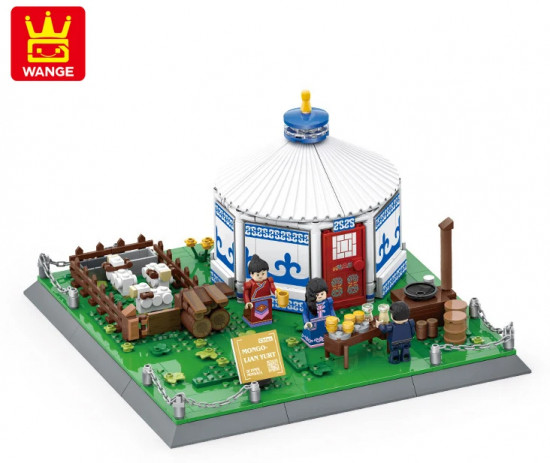 Конструктор пластиковый «Монгольская юрта»