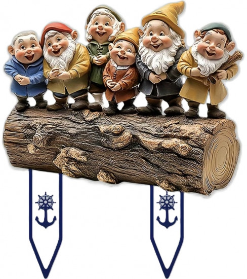 Фигурка акриловая «Веселые гномики»