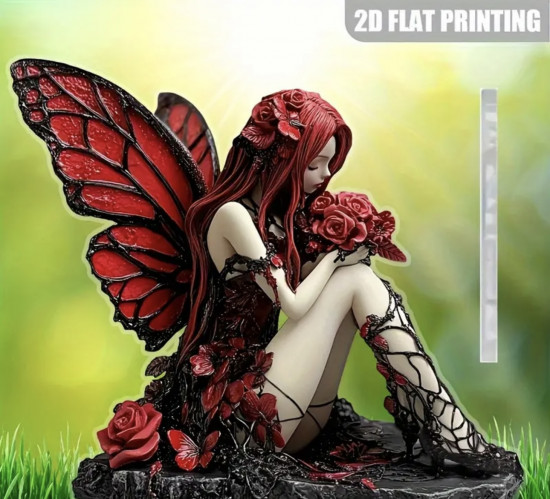 Акриловая фигурка «Красная фея»