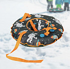 черный/оранжевый