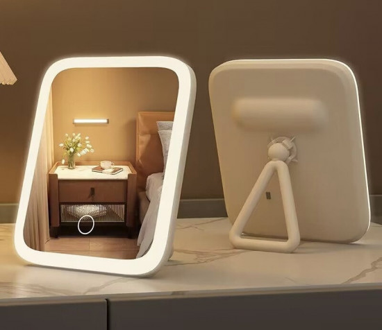 Зеркало настольное косметическое с подсветкой