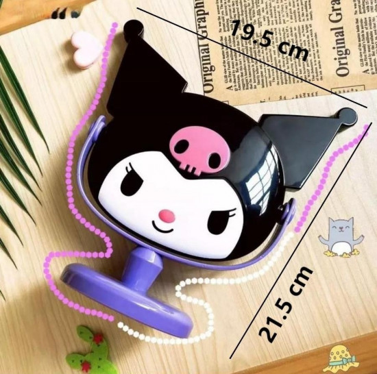 Зеркало настольное косметическое «Kuromi»