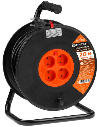 Удлинитель на катушке