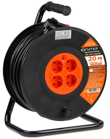 Удлинитель на катушке