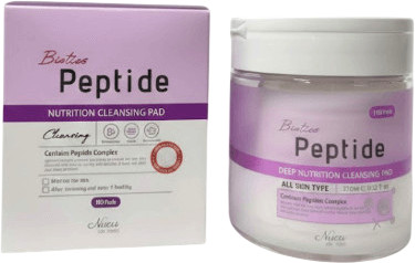 Очищающие пэды с пептидами «Biotics Peptide Nutrition Cleansing Pad»