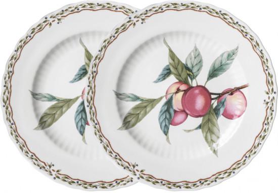 Набор тарелок закусочных «Fruit Garden»