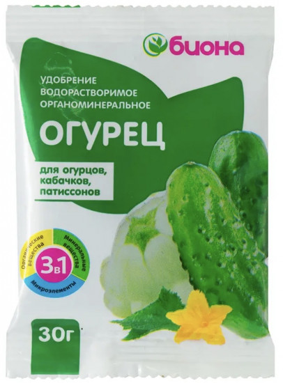 Удобрение водорастворимое «Огурец»