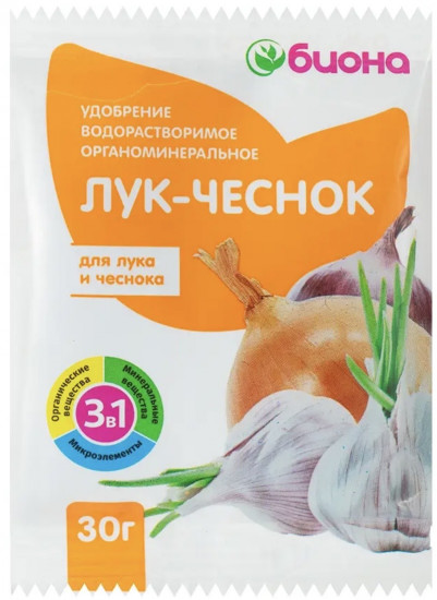 Удобрение водорастворимое «Лук-Чеснок»