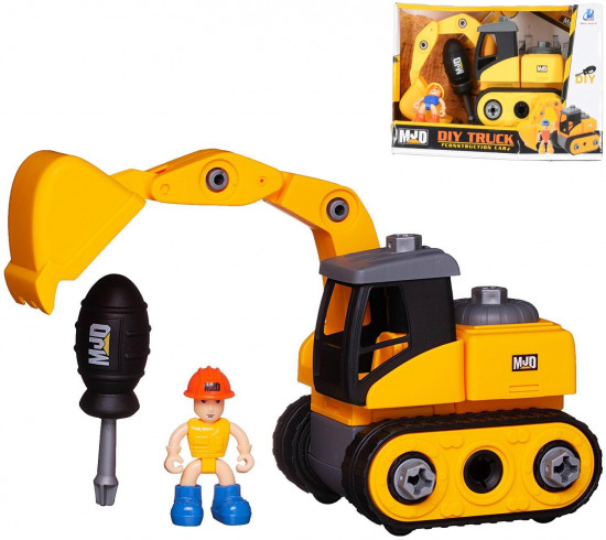 Машинка-конструктор «Спецтехника. Экскаватор»