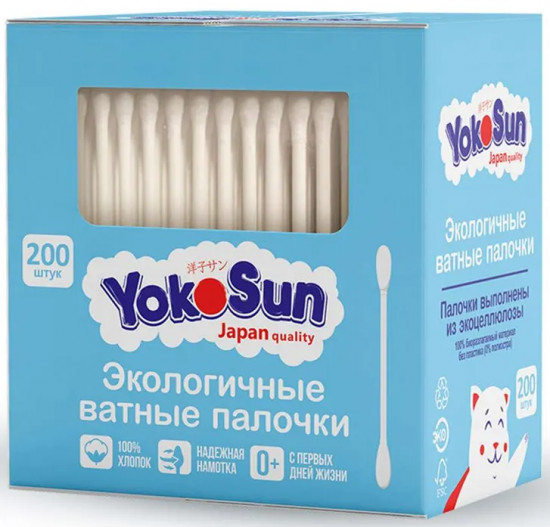 Палочки ватные