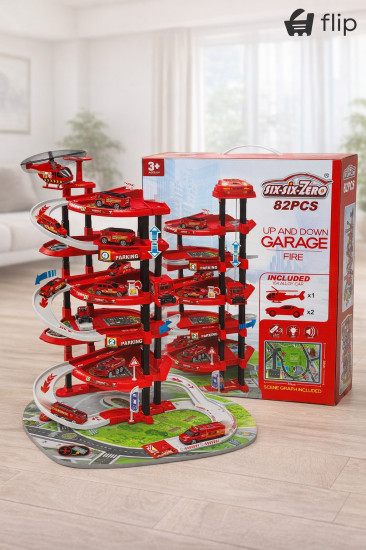 Игрушечный многоуровневый паркинг «Six-Six-Zero»