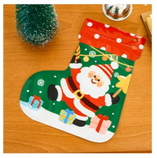 Подарочный пакет «Новогодний сапожок» с зип-локом