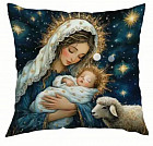 синий/белый