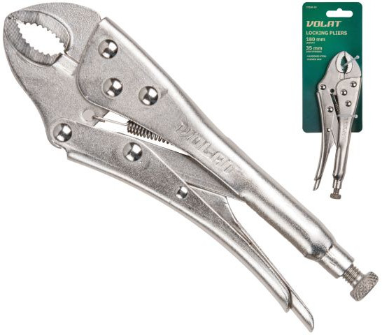 Зажим с фиксатором