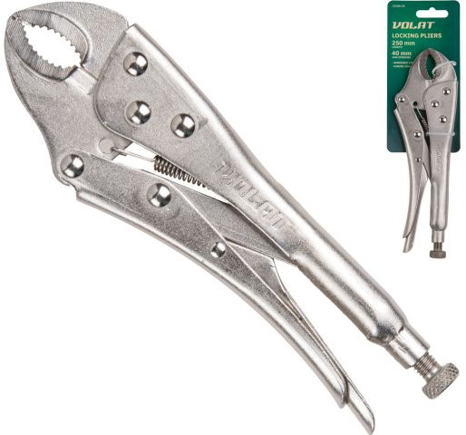 Зажим с фиксатором