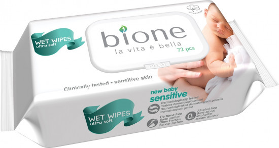 Салфетки влажные детские «Sensitive»