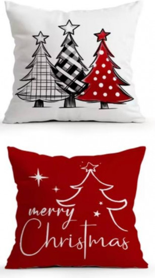 Набор новогодних декоративных наволочек
