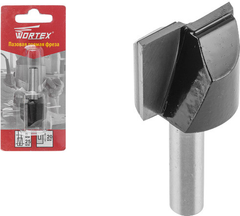 Фреза пазовая прямая