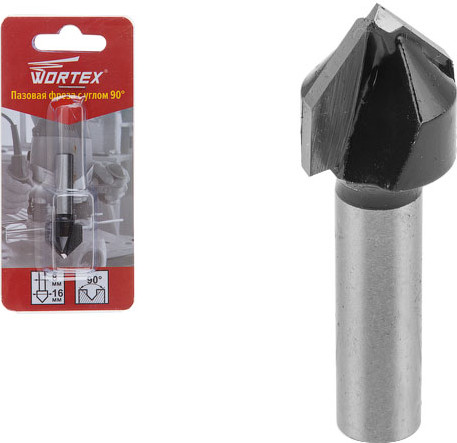 Фреза пазовая с углом