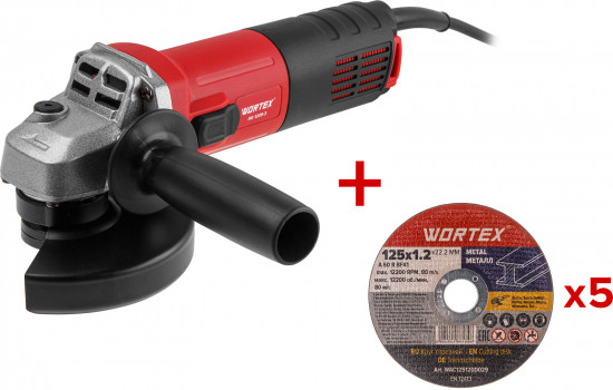 Углошлифмашина одноручная AG 1209-3