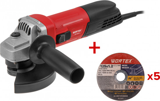 Углошлифмашина одноручная AG 1213-4