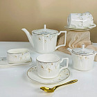 белый/золотой