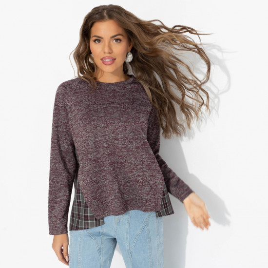 Лонгслив женский «Модный эквивалент Преппи»