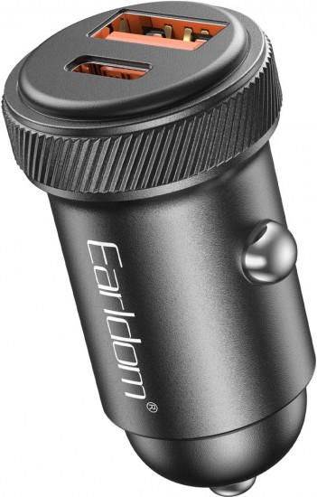 АЗУ Earldom ES-CC41 30W QC 3.0/PD USB+Type-C порты