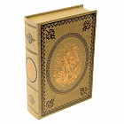 Сейф-книга «Сказания о ангеле» кожа с тиснением, 30 х 21 х 7 см