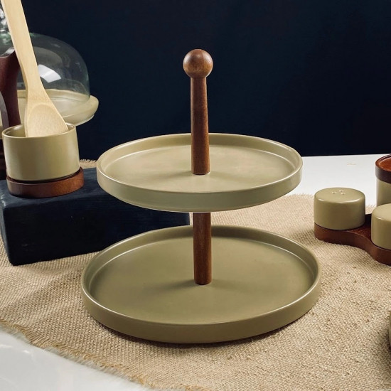 Этажерка двухъярусная