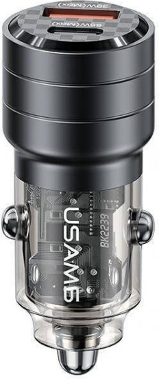 АЗУ Usams US-CC176 C36 95W 1xUSB+1xType-C порты