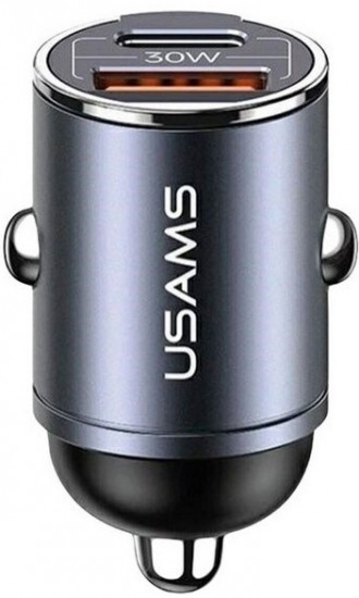 АЗУ Usams US-CC206 C38 30W 1xUSB+1xType-C порты