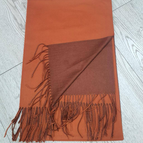 Палантин кашемировый двухсторонний с бахромой Cashmere