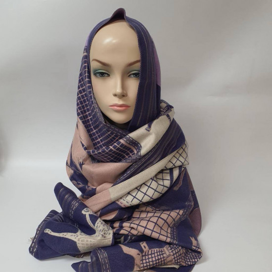 Палантин женский «Лошадка»