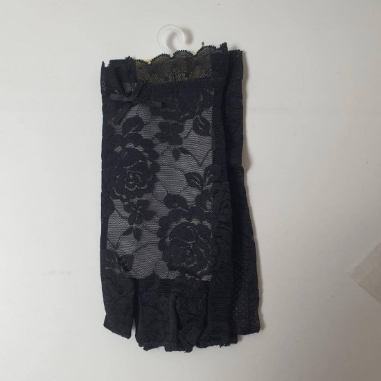 Женские гипюровые перчатки «Розы»
