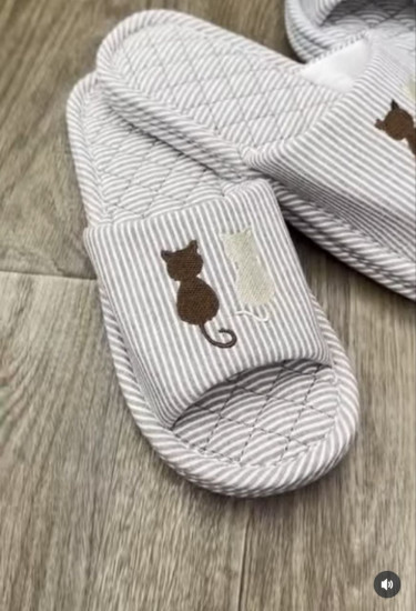 Тапочки домашние с тройной подошвой