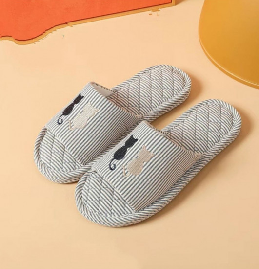 Тапочки домашние с тройной подошвой