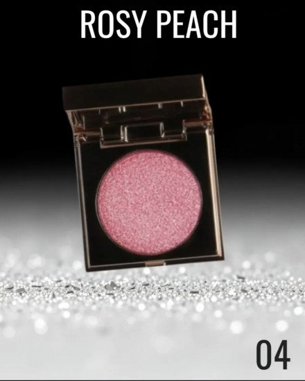 Тени-спарклы для век, оттенок 04 Rosy Peach