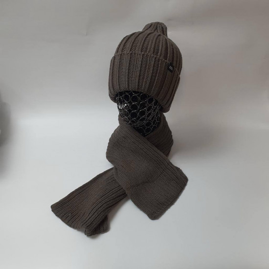 Комплект с шарфом женский «Орешник»