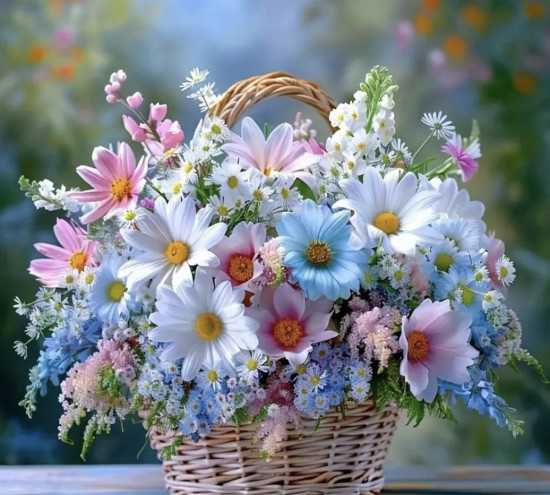 Алмазная мозаика «Весенний букет»