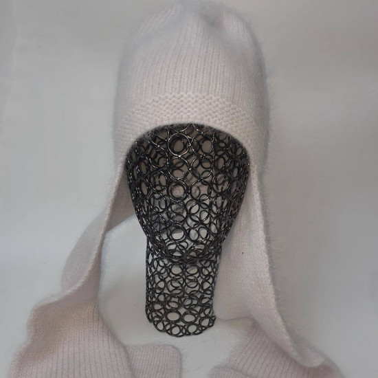 Шапка-ушанка женская